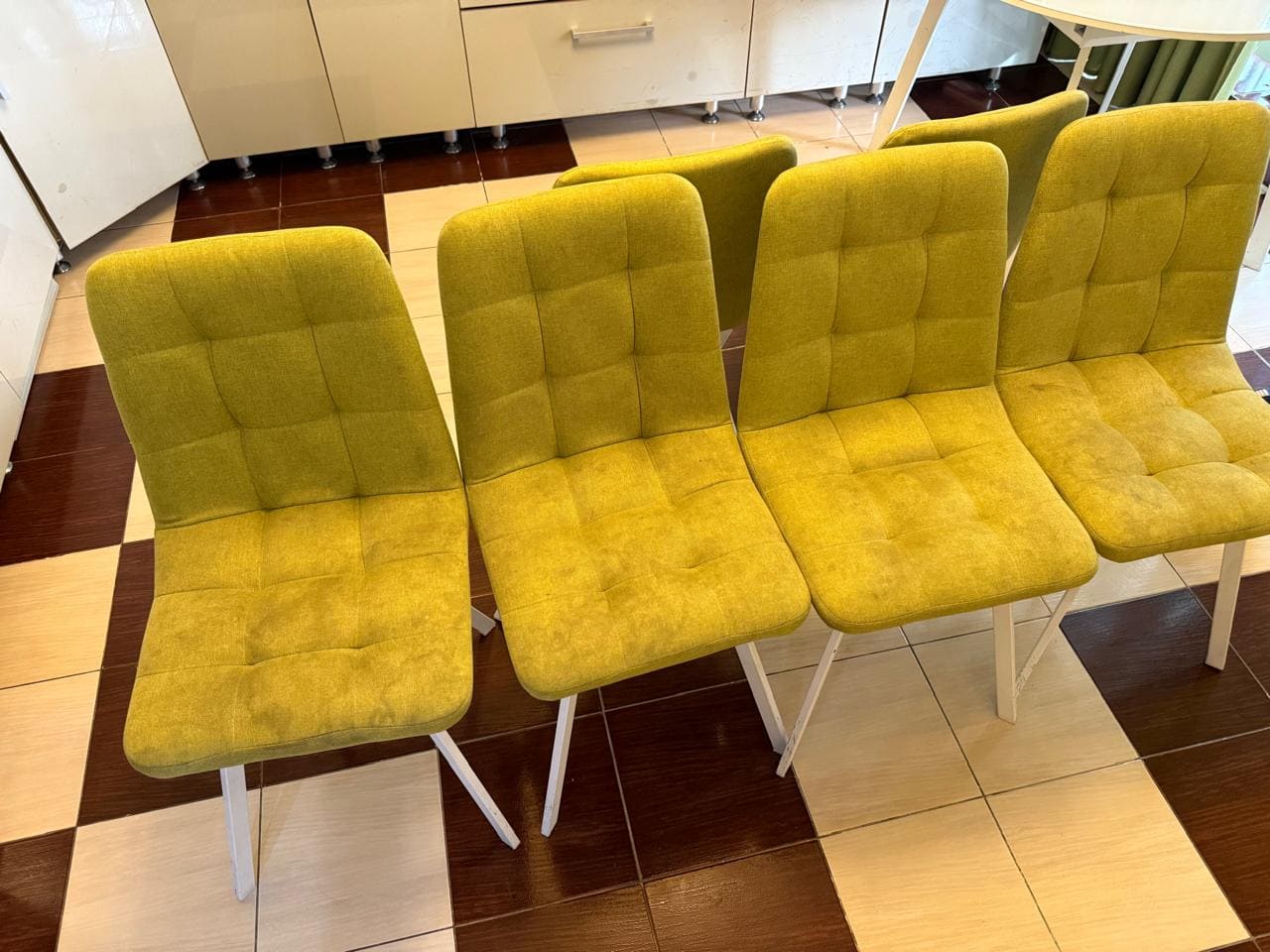 Стулья до чистки